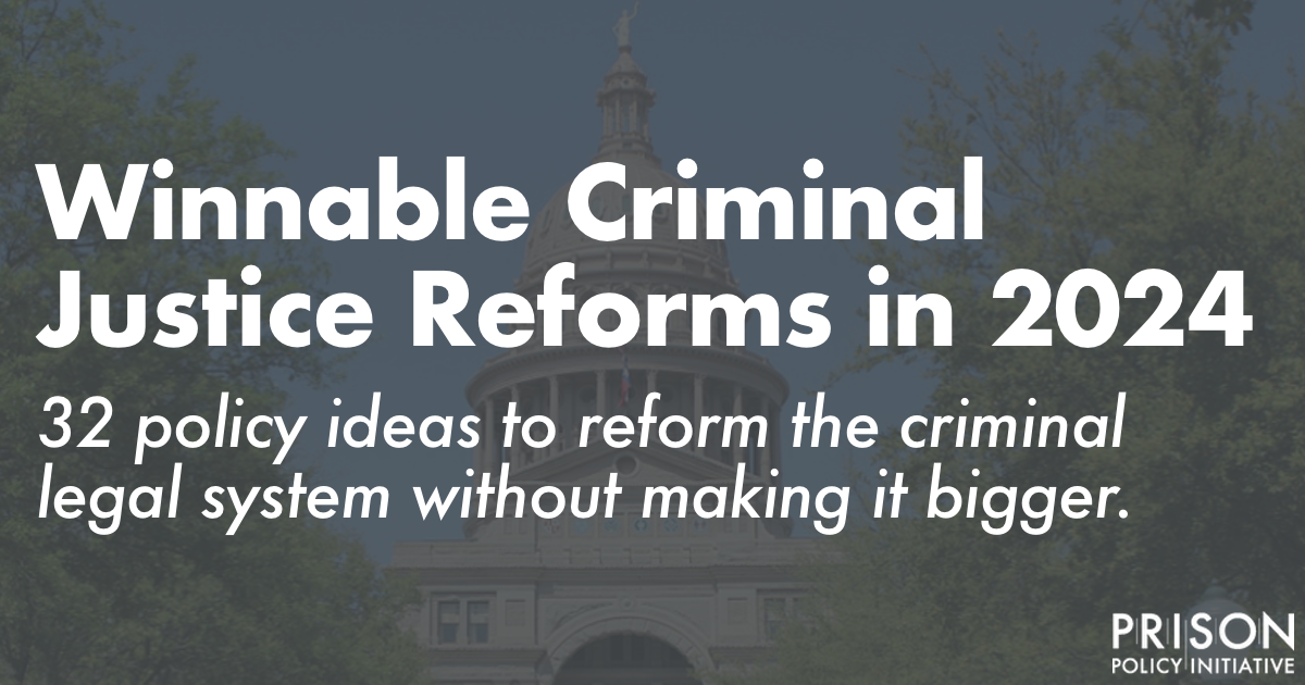 32 Reforms To The Criminal Legal System Ripe For Victory In 2024   Winnable2024 Opengraphcard 